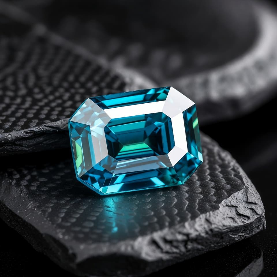 Teal Ceylon Sapphire