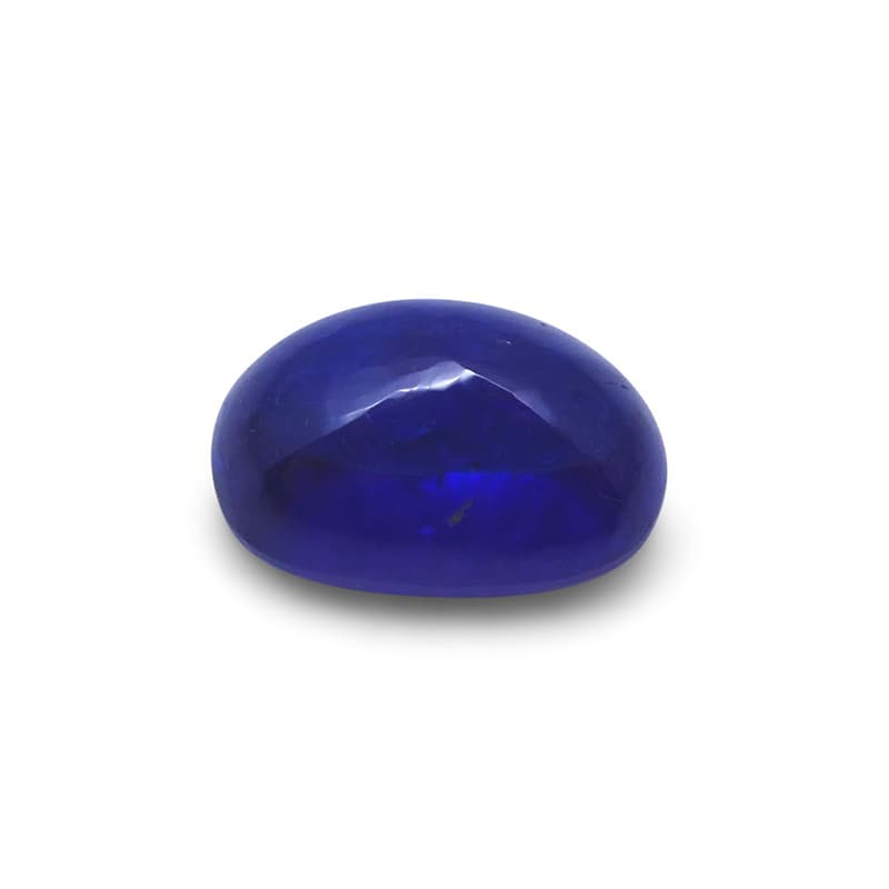A finished bespoke sapphire piece